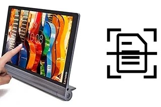 Escanear documento en un Lenovo Yoga Tab 3 Pro