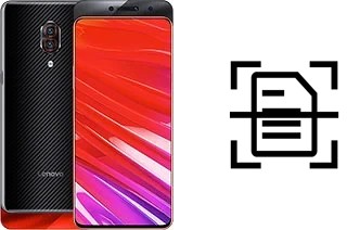 Escanear documento en un Lenovo Z5 Pro GT