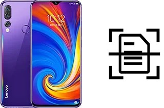 Escanear documento en un Lenovo Z5s