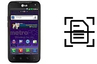 Escanear documento en un LG Connect 4G MS840