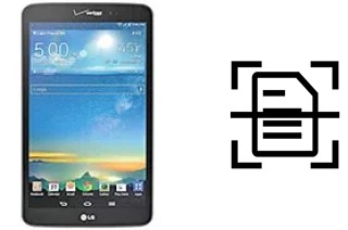 Escanear documento en un LG G Pad 8.3 LTE