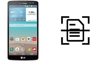 Escanear documento en un LG G Vista (CDMA)