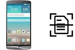 Escanear documento en un LG G3 A