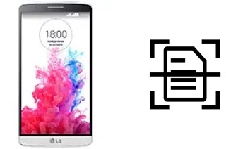 Escanear documento en un LG G3 Dual-LTE