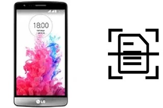 Escanear documento en un LG G3 S Dual