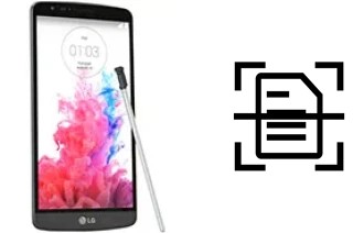 Escanear documento en un LG G3 Stylus