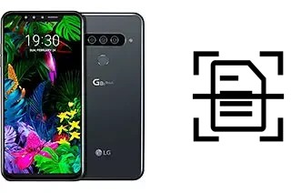 Escanear documento en un LG G8s ThinQ