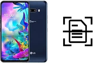 Escanear documento en un LG V50S ThinQ 5G