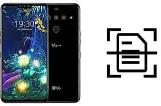 Escanear documento en un LG V50 ThinQ 5G