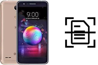 Escanear documento en un LG K11 Plus