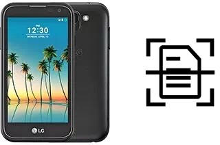 Escanear documento en un LG K3 (2017)