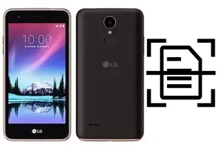 Escanear documento en un LG K7 (2017)