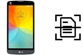 Escanear documento en un LG L Prime