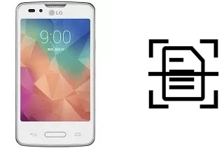 Escanear documento en un LG L45 Dual X132