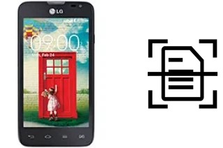 Escanear documento en un LG L65 Dual D285