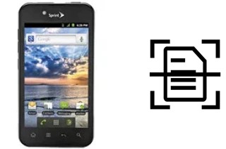 Escanear documento en un LG Marquee LS855