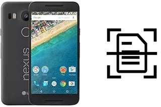 Escanear documento en un LG Nexus 5X