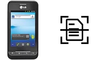 Escanear documento en un LG Optimus 2 AS680