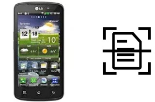 Escanear documento en un LG Optimus 4G LTE P935