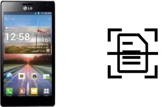 Escanear documento en un LG Optimus 4X HD