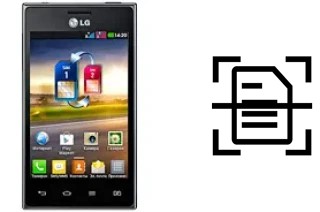 Escanear documento en un LG Optimus L5 Dual E615