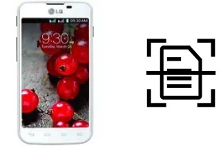 Escanear documento en un LG Optimus L5 II Dual E455