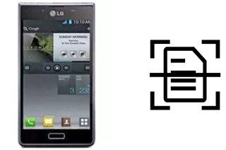 Escanear documento en un LG Optimus L7 P700