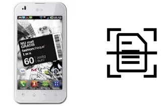 Escanear documento en un LG Optimus Black (White version)