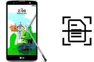 Escanear documento en un LG Stylus 2 Plus