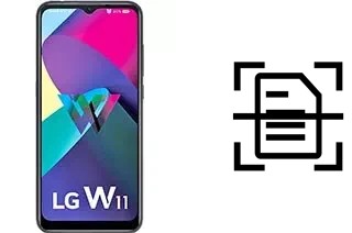 Escanear documento en un LG W11