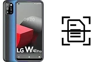 Escanear documento en un LG W41+