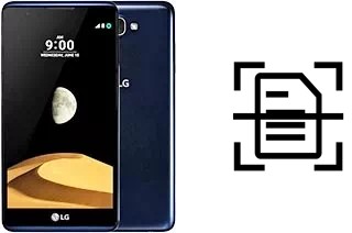 Escanear documento en un LG X max