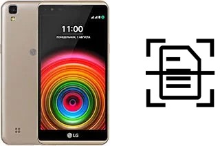 Escanear documento en un LG X power