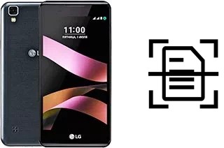 Escanear documento en un LG X style