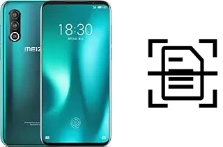 Escanear documento en un Meizu 16s Pro