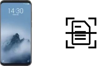 Escanear documento en un Meizu 16th Plus