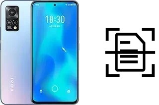 Escanear documento en un Meizu 18x