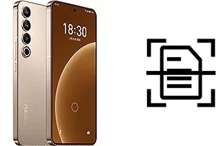 Escanear documento en un Meizu 20 Pro