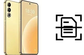 Escanear documento en un Meizu 20