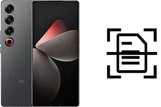 Escanear documento en un Meizu 21 Pro