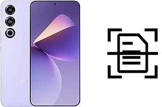 Escanear documento en un Meizu 21