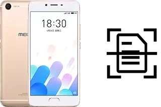 Escanear documento en un Meizu E2