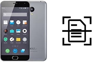 Escanear documento en un Meizu M2