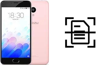 Escanear documento en un Meizu M3