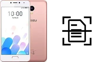 Escanear documento en un Meizu M5c