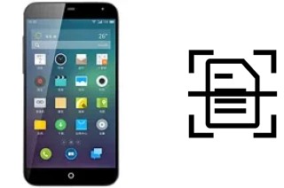 Escanear documento en un Meizu MX3