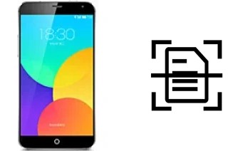 Escanear documento en un Meizu MX4