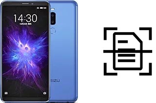 Escanear documento en un Meizu Note 8