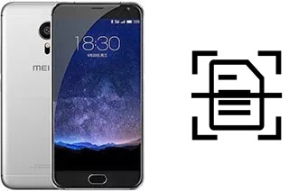 Escanear documento en un Meizu PRO 5 mini