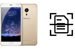 Escanear documento en un Meizu PRO 5